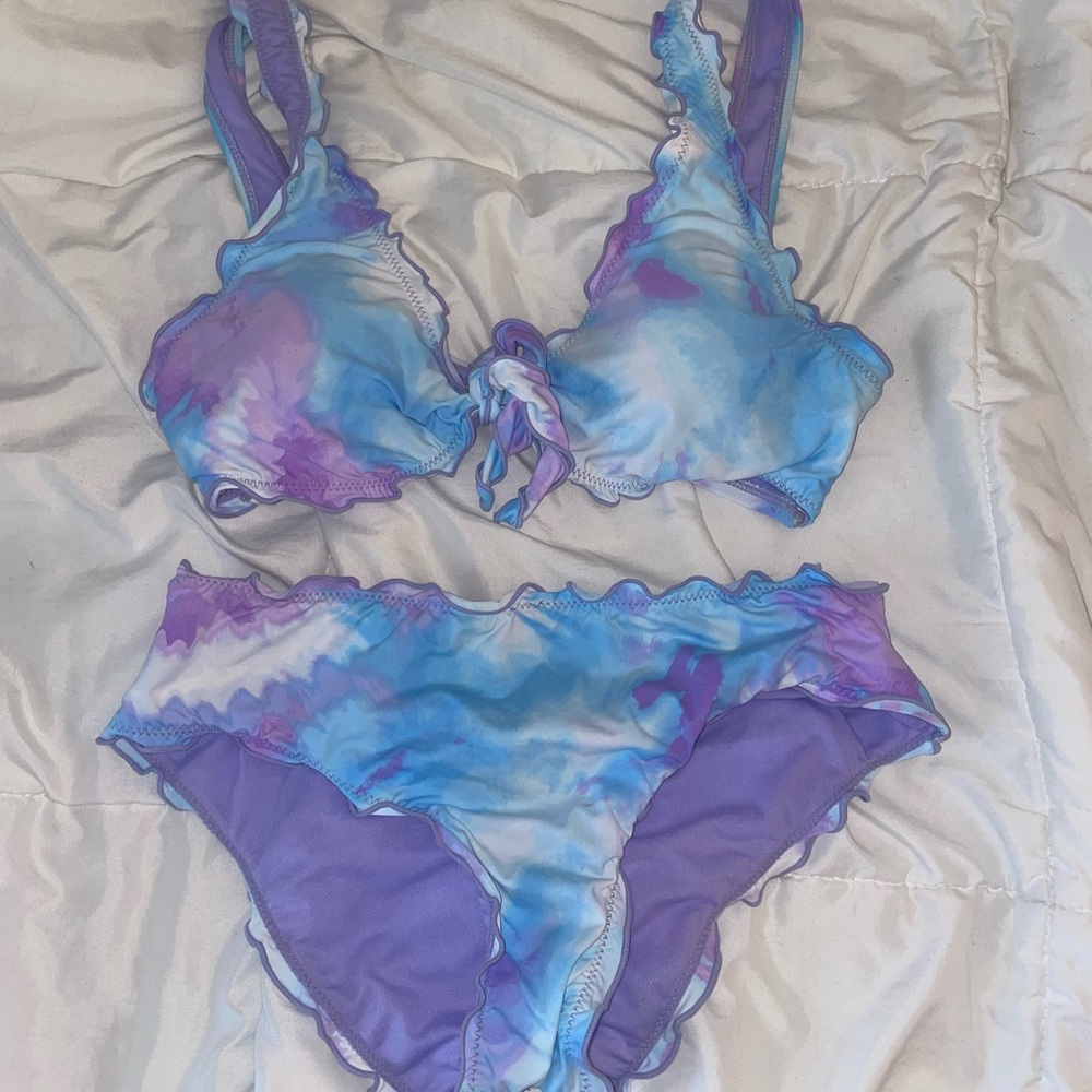 Tie dye swimsuit